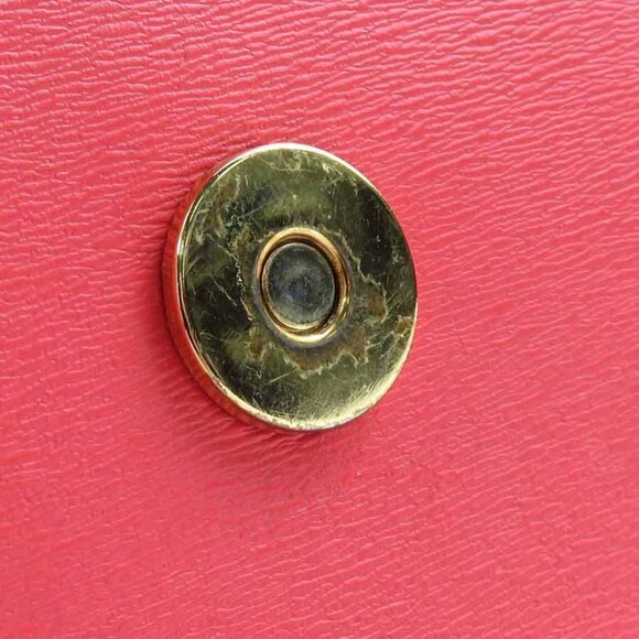 Auth Tory Burch Handbag Shoulder Bag Pink Leather/Goldtone - h30851a - Picture 9 of 15